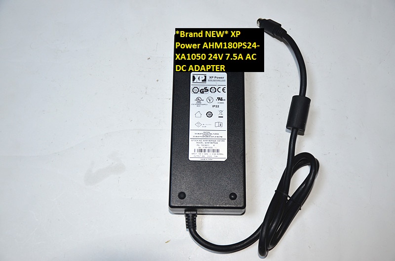 *Brand NEW* 4pin 24V 7.5A XP Power AHM180PS24-XA1050 AC DC ADAPTER - Click Image to Close